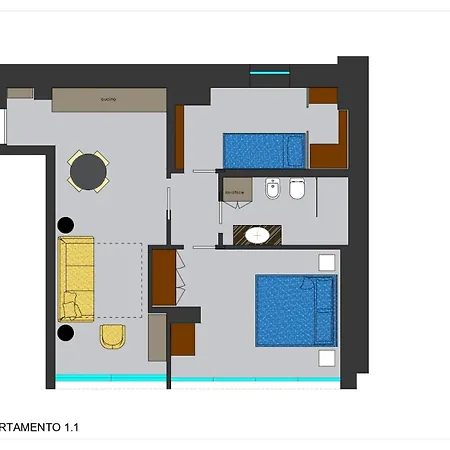 Lägenhet My Lux Palace - Free Parking, Ac E Wifi Albissola Marina